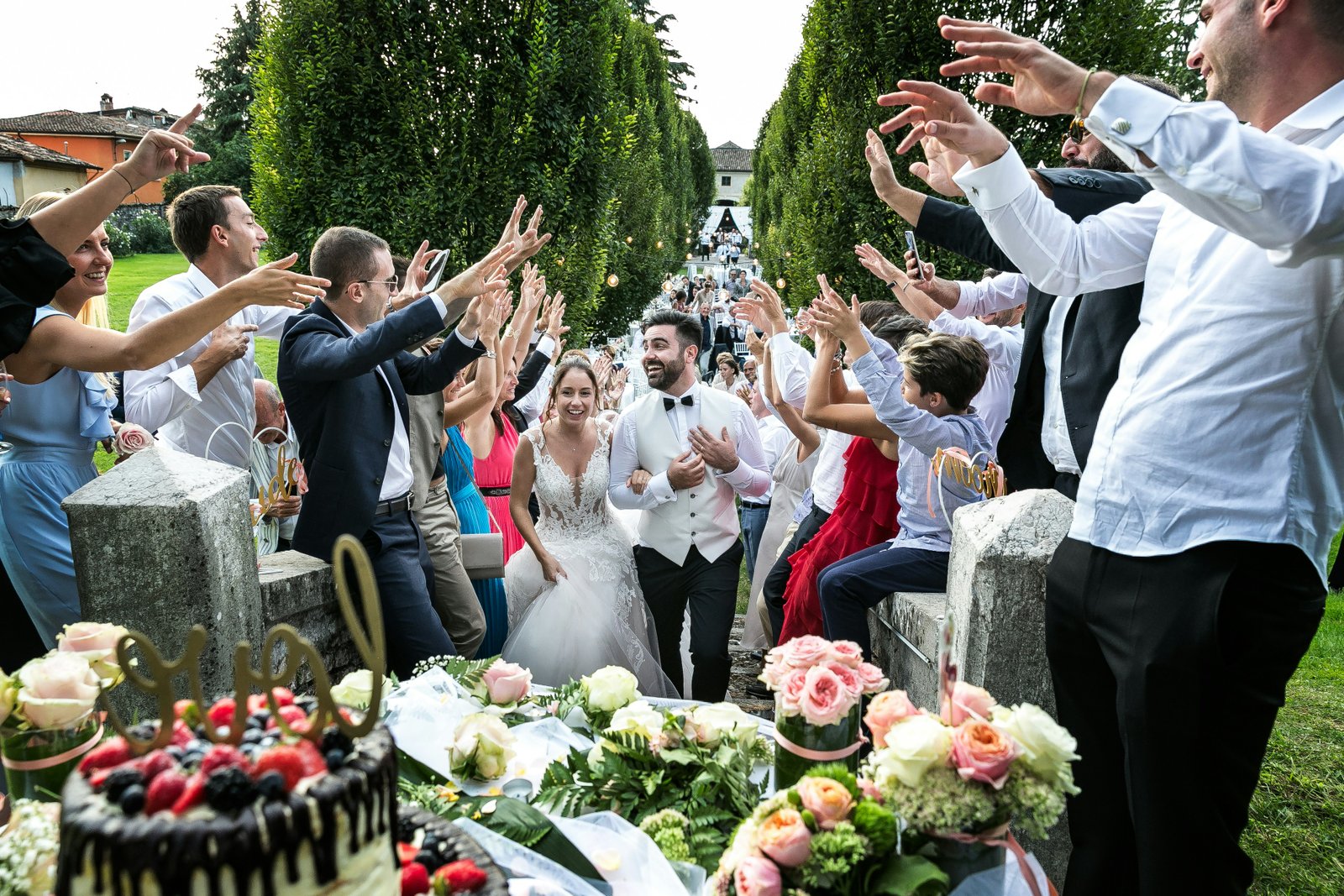 Elegant wedding celebration