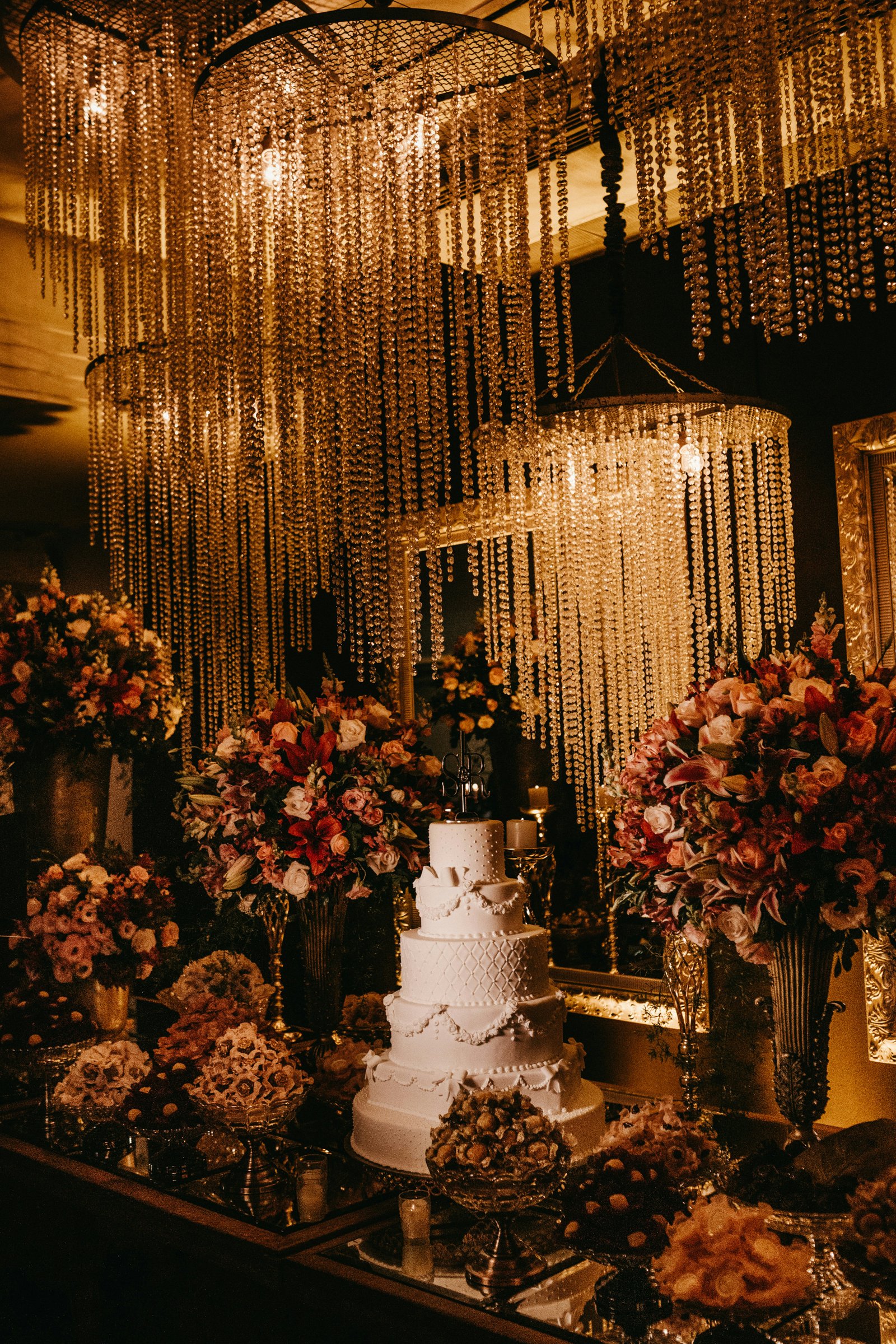 Wedding floral styling