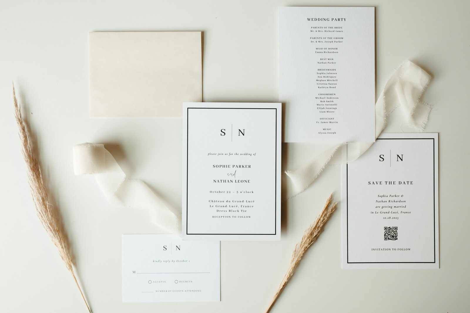 Wedding decoration details