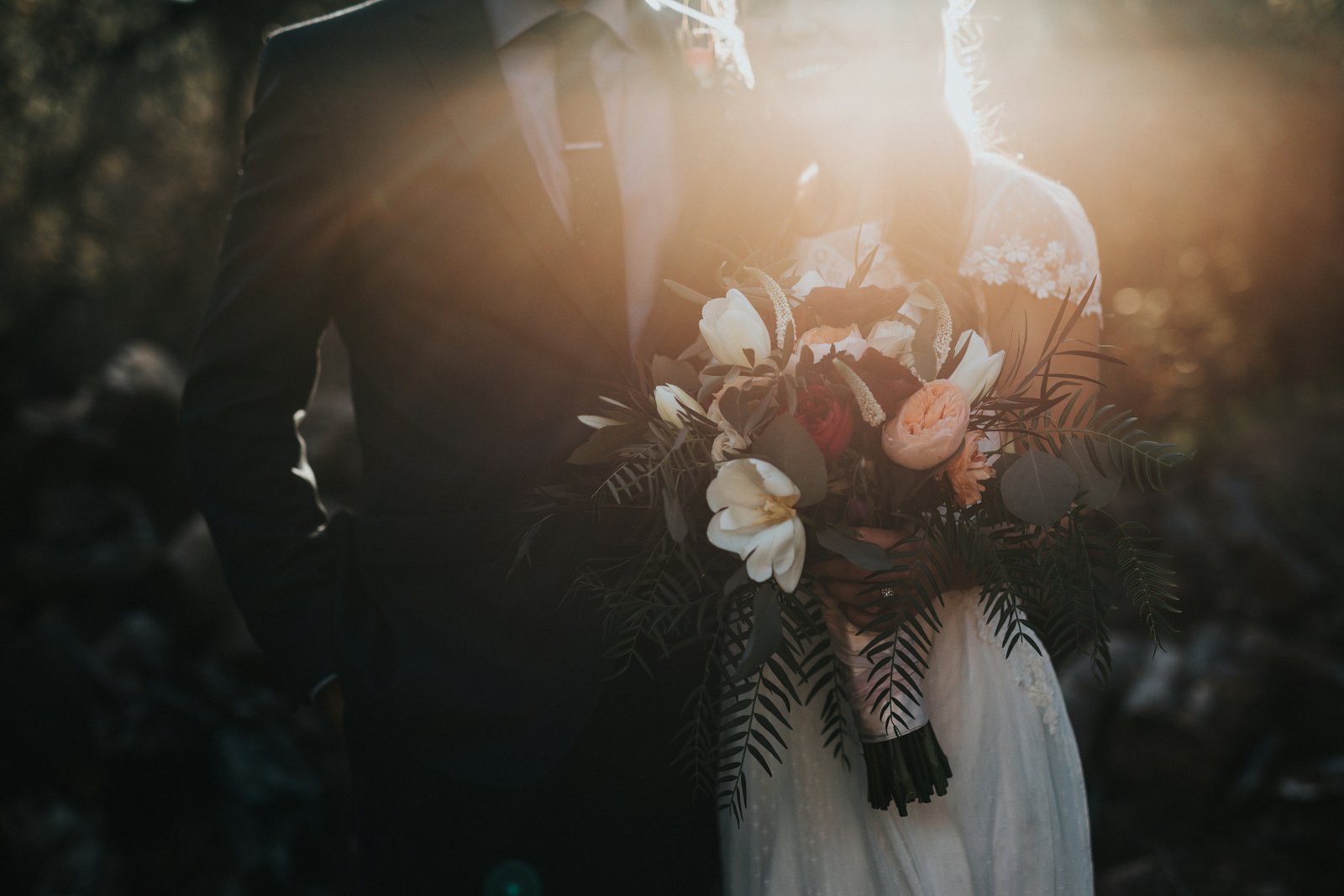 Wedding floral and table details