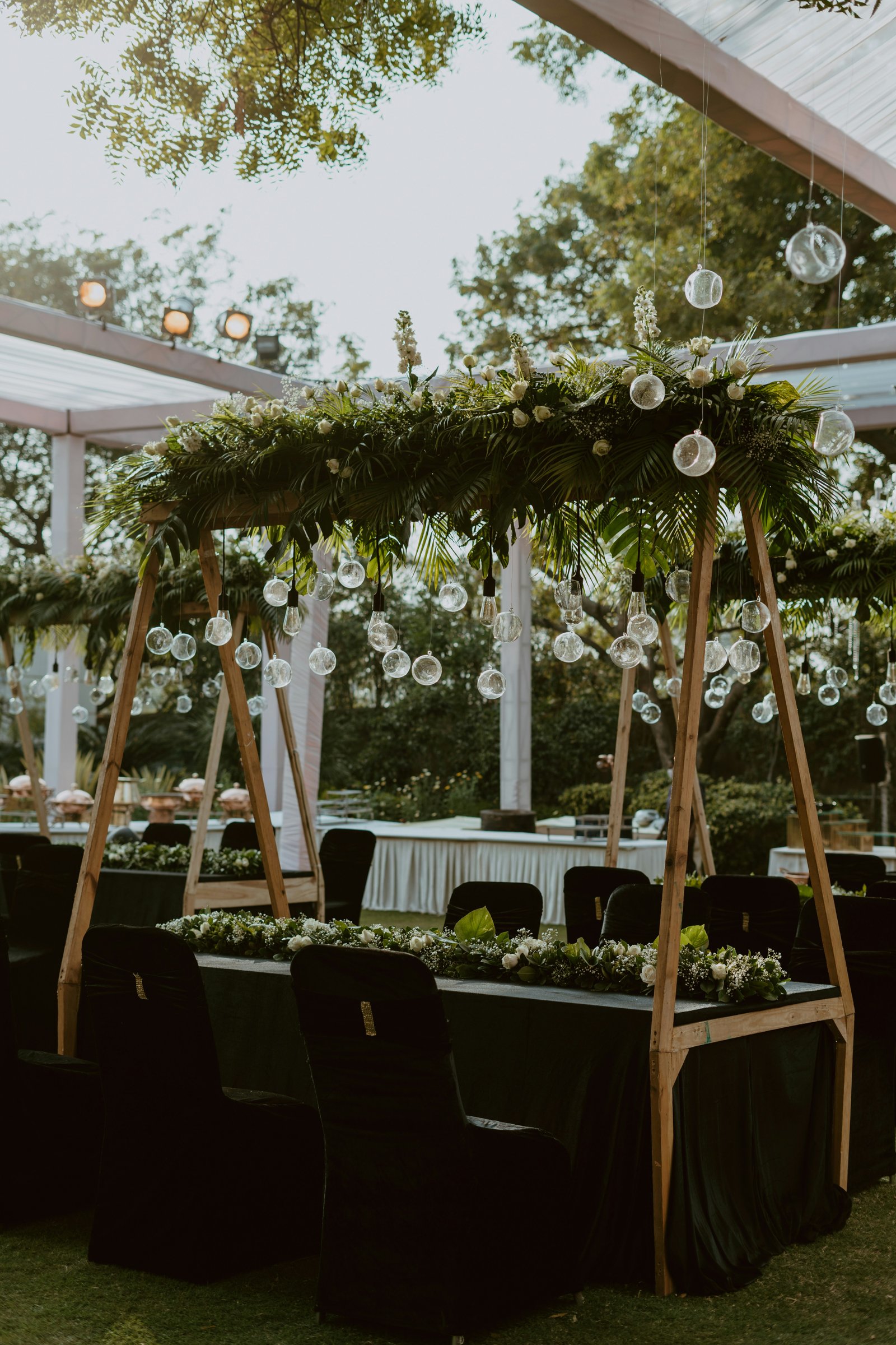 Elegant wedding decoration